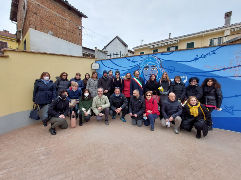 San Salvatore dedica un murales a Margherita Hack